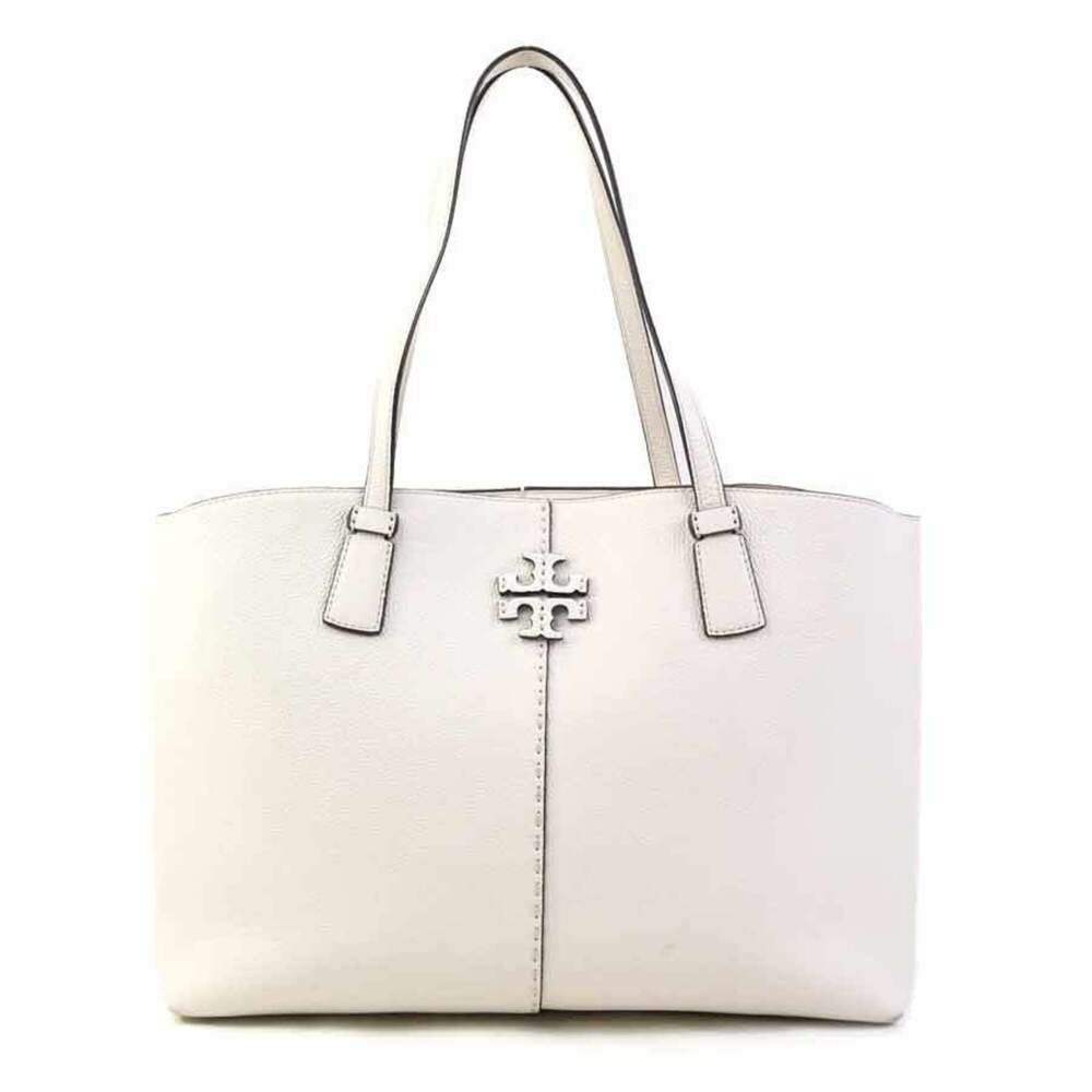 Tory Burch handbag, leather, ivory, women's, h31753a